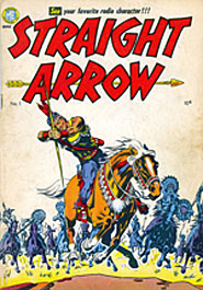 Straight Arrow comic book.