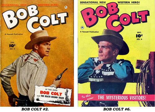Covers to BOB COLT #2 and #6.