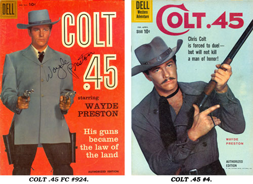 Covers to COLT .45 FC#924 and #4.