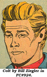 Colt as drawn by Bill Ziegler in COLT .45 FC#924.