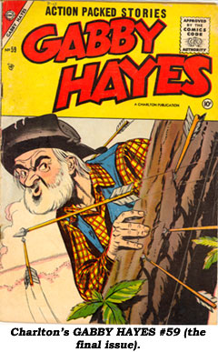 Charlton's GABBY HAYES #59 (the final issue).
