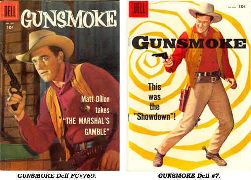 Covers to GUNSMOKE FC#679 and #7.