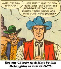 Not our Chester with Matt by Jim McLaughlin in Dell FC#679.
