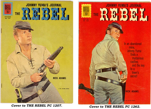 Covers to THE REBEL FC 1207 and FC 1262.