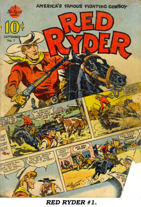 Cover to RED RYDER #1.