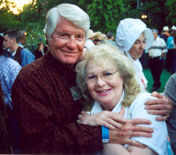 Robert Horton and Jan Shepard at a Sportsmen’s Lodge Pre-Boot party in 2005.