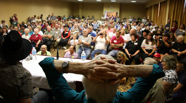 It was standing room only at “The Virginian” panel.