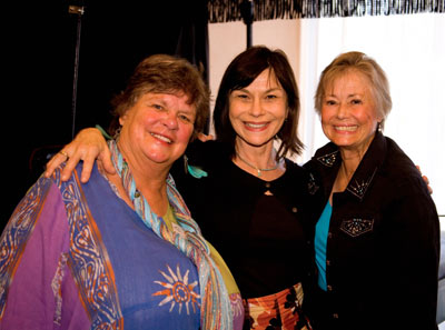 The ladies of “The Virginian”: Sara Lane, Diane Roter, Roberta Shore.