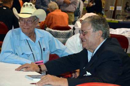 Little Beaver, Don Kay Reynolds, stopped by to see some friends including Andy Devine’s son Dennis.