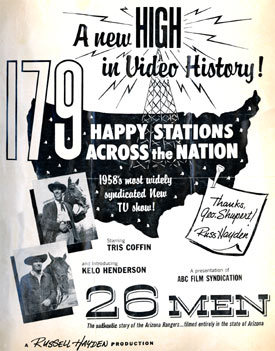Advertising for "26 Men".