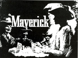 "Maverick" TV series logo.