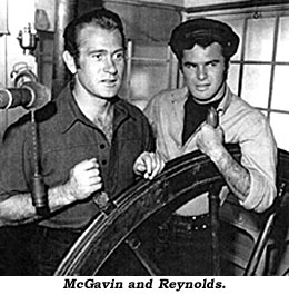 Darren McGavin and Burt Reynolds.