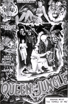 Poster for "Queen of the Jungle".