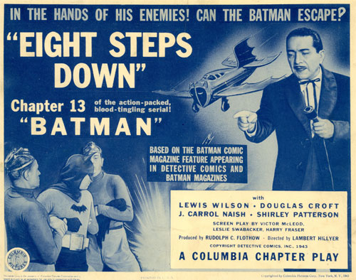 Title card for Chapter 13 of "Batman".