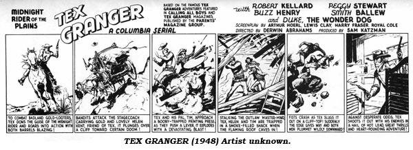 Tex Granger (1948) Artist unknown.