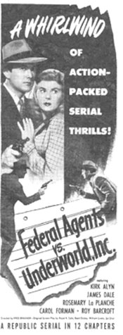 Federal Agents Vs. Underworld, Inc. poster.