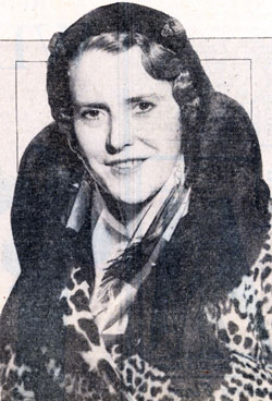 Silent Serial Star Ruth Roland in December 1931. Roland starred in 13 silent cliffhangers from 1915 to 1923.