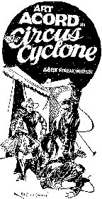 Art Acord in "Circus Cyclone".