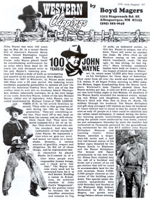 Western Clippings Sample