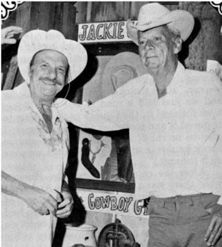 Jackie Coogan & Russell Hayden of Cowboy G-Men