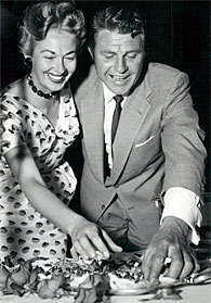 “Stories of the Century”—“We’re hungry!” Jim Davis and wife Blanche in ‘54. 
