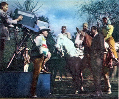 A CBS TV Gene Autry color rehearsal. 