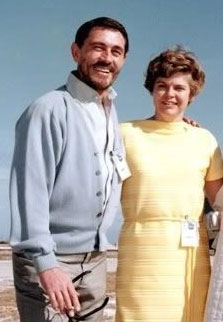 Ken Curtis and his second wife Torrie Ahern Curtis. They were married from 1966 
until 1991, Ken’s death. 