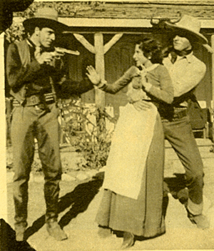 Jack LaRue, Muriel Kirkland and Randolph Scott having some fun in 1934. 