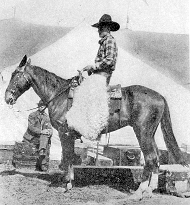 Buck Jones during his time on the 101 Ranch in Ponca City, OK. 