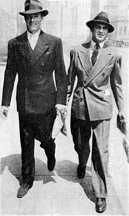 Randolph Scott and Gary Grant in 1934. 