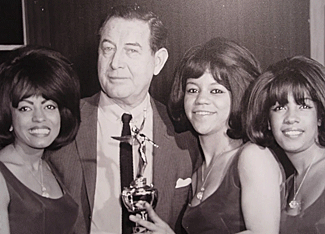 Bill Kennedy starred in “The Royal Mounted Rides Again” Universal serial and was a heavy in many Monogram B-Westerns. During his later days as a radio host in Detroit he posed with The Supremes. 