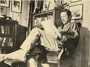 ...and Richard Boone at home in his den. 