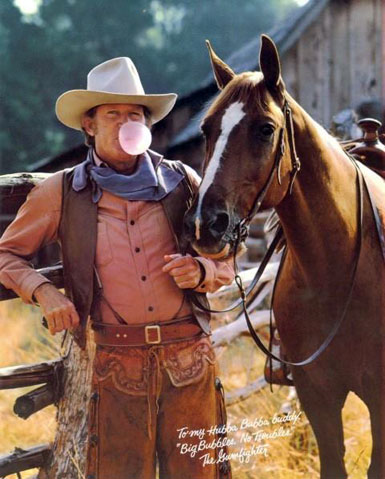 Foreman Sam of “High Chaparral”, Don Collier, and his famous Hubba Bubba Bubble Gum commercial.