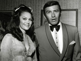“The Virginian”, James Drury, with his second wife from ‘68-‘79, Phyllis Mitchell.