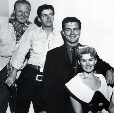 The Tucson, AZ, Retail Trade Bureau and the Sunshine Climate Club held a parade and luncheon in 1959 to honor nine movie and TV stars including Alan Hale Jr., Peter Brown of “Lawman”, Roger Smith and Connie Stevens.
