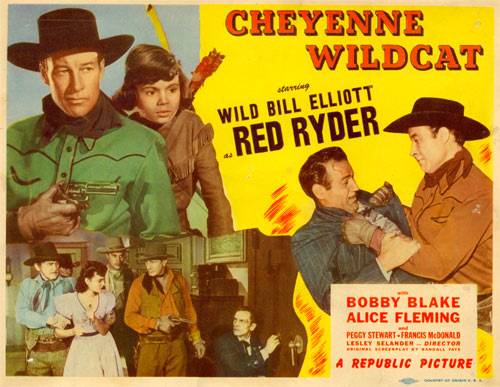 Title Card for "Cheyenne Wildcat".