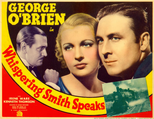 Title card for "Whispering Smith Speaks".