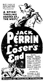 Ad for "Loser's End".