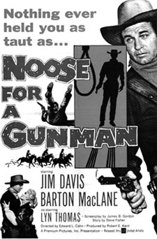 Movie poster for "Noose for a Gunman" ('60).